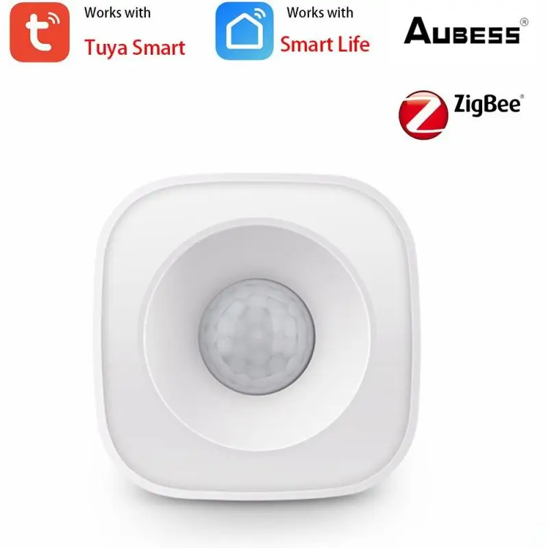 

Aubess Tuya ZigBee Motion Sensor Pir Sensor Human Body Sensor Tuya Smart Home Smart Life APP Wireless Home Security System