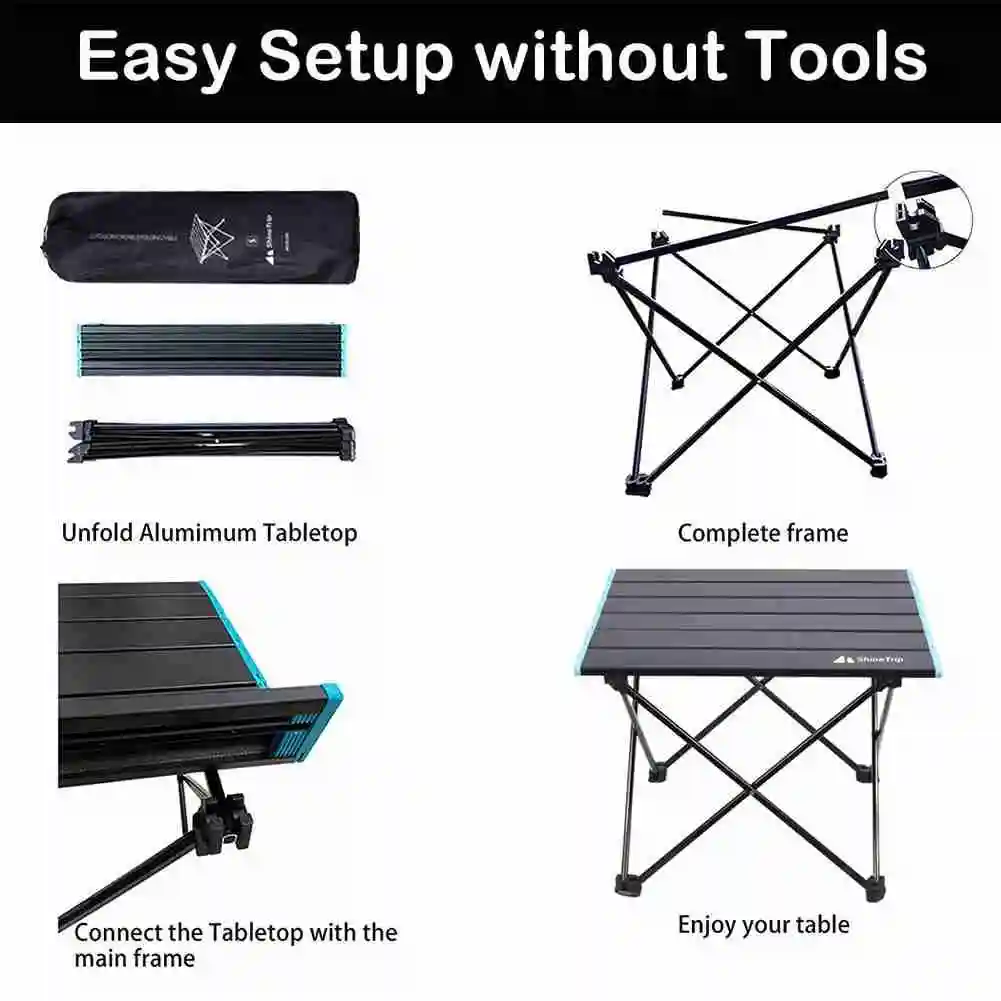 Складная переносная настольная Кемпинг Пикник Плита Портативный Складной Стол