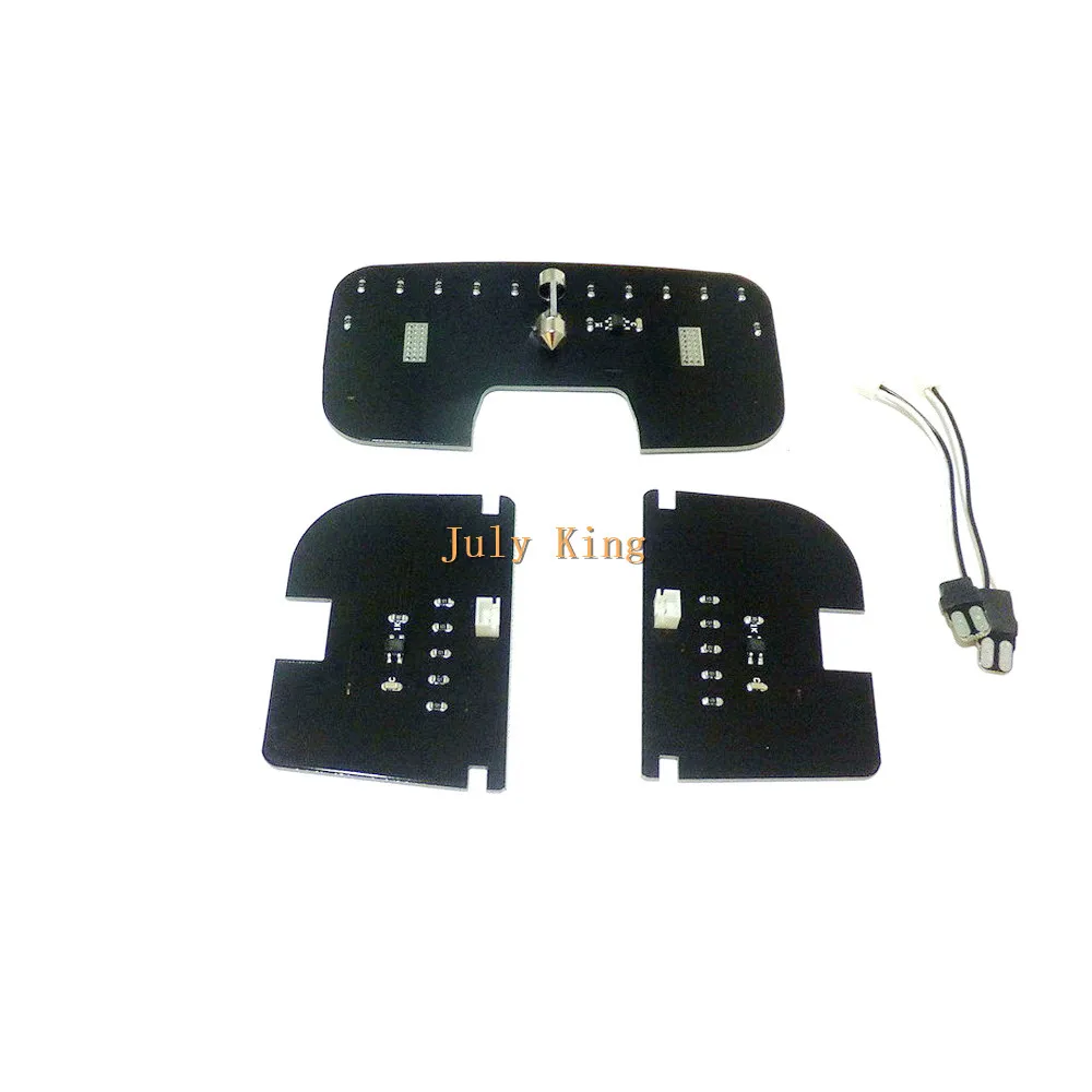 July King Автомобильный светодиодный чехол для чтения для hyundai IX35 2010+, 2835SMD 6000K белый светодиодный декоративный фонарь, 3 шт./набор