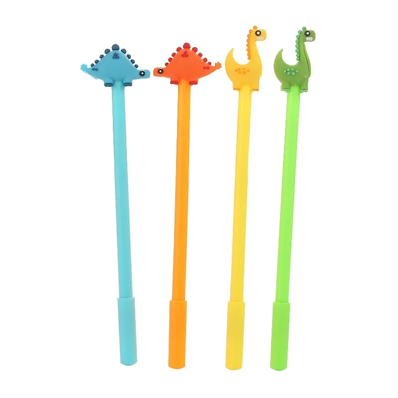 Ceny 20 Sztuk Długopisy żelowe Dinozaurów śliczne Uczeń Pisanie Narzędzia Cartoon Podpis Biurowy Pióro Kreatywne Nauka Artykuły Biurowe Hurtownia