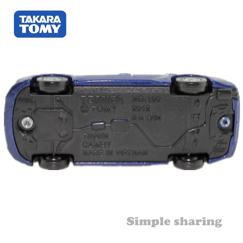 Takara Tomy Tomica No.100 Toyota Camry спортивный автомобиль весы 1/64 детские игрушки моторные