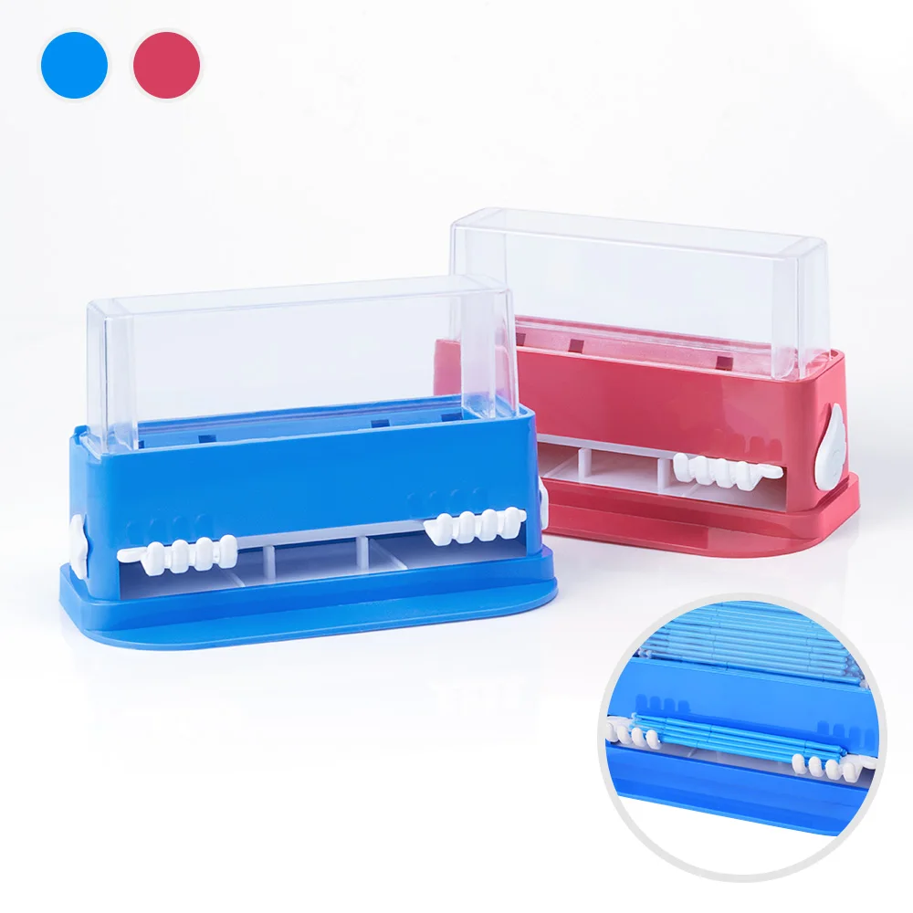 2 цвета одноразовый микро аппликатор наконечник гнущиеся палочки диспенсер для