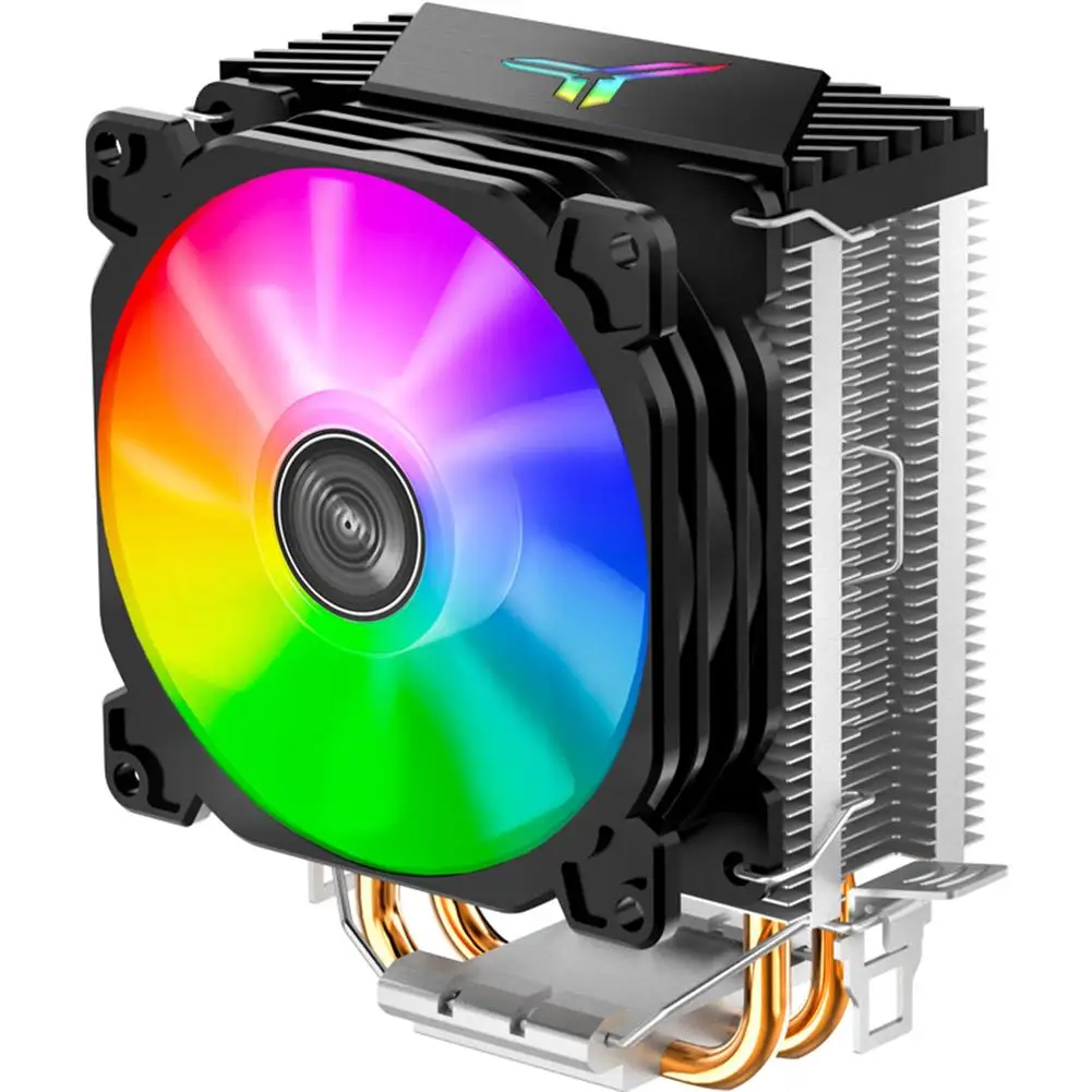 

Jonsbo CR1200 2 Heat Pipe Tower CPU Cooler RGB 3Pin Cooling Fans Heatsink for LGA 775/1150/1151/1155/1156 AM4/AM3+/AM2+/FM2+/FM