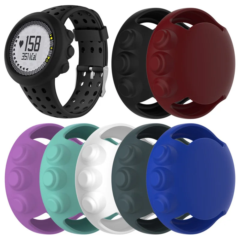 

High Quality Silicone Skin Smartwatch Anti-scratch Watch Shell For Suunto Quest Fashion Replacement Protective Case Cover