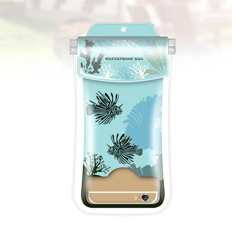 1 шт. полезный Прозрачный чехол для телефона водонепроницаемый мобильный телефон