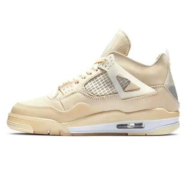 

good Quality Men Basketball Shoes Thunder White Red Orange Cement Pure Money Bred Royalty Game Royal 4s Sports Shoes Sneaker