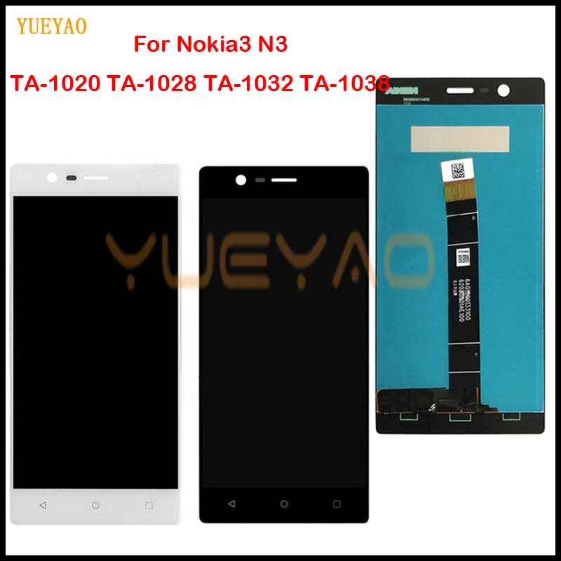 ЖК дисплей для Nokia 3 дигитайзер сенсорного экрана Nokia3 N3 экран TA 1020 1028 1032 1038 замена