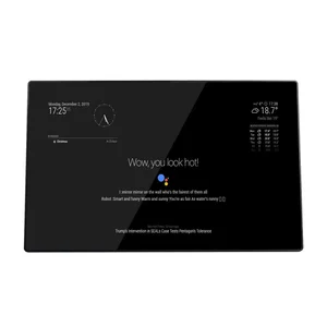 Волшебное зеркало Waveshare 13,3 дюйма, голосовой помощник, сенсорное управление, Raspberry Pi 3A + внутри, адаптер питания 12 В для СШАЕСВеликобритании