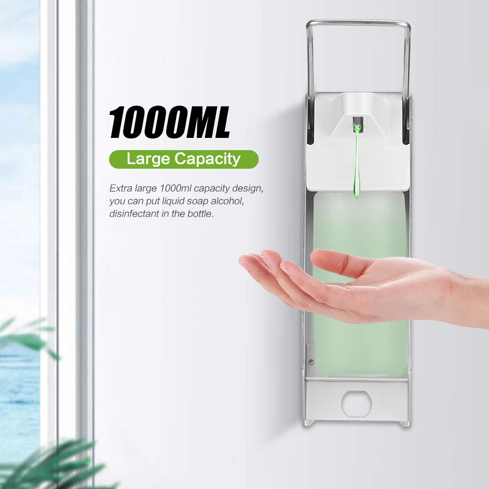 

1000ML Elbow Soap Dispenser Soap Lotion Pump Manual Type Sope Dispenser Elbow Sanitizer Dispenser Hospital Devices