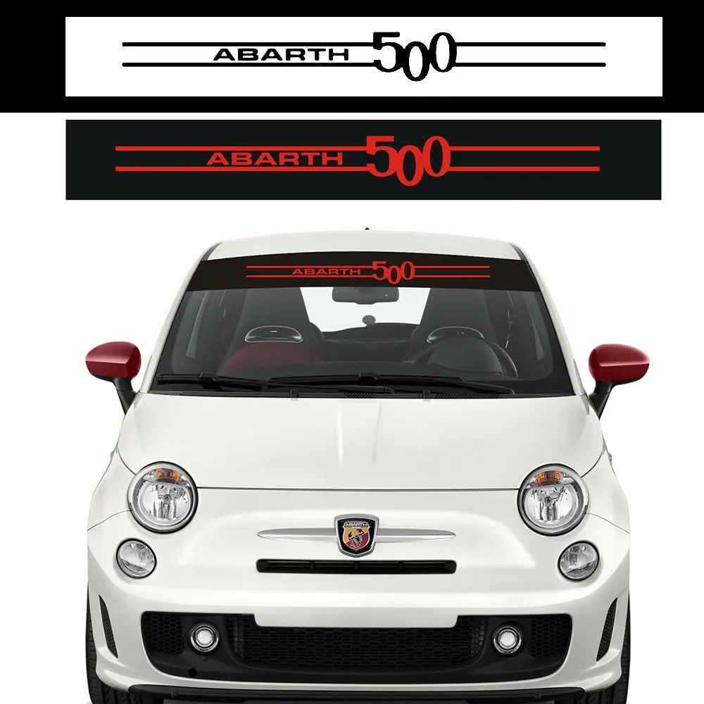 

for Fiat 500 abarth Sun strip stripe Graphics Decals Stickers Vinyl