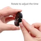 Светящиеся автомобильные часы, мини-часы с вентиляционным отверстием, кварцевые часы с зажимом, часы с автоматическим выпуском воздуха, Стайлинг автомобиля