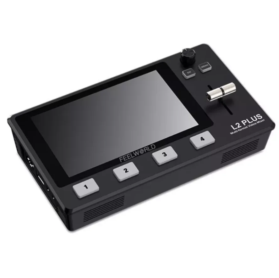 FEELWORLD L2 PLUS Multi-camera Video Mixer Switcher with 5.5&ampquot LCD Touch Screen PTZ Control Chroma Key USB3.0 live streaming |