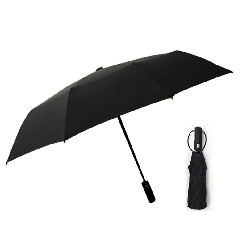 Зонт Автоматический с защитой от ветра и дождя для женщин мужчин зонтик складной