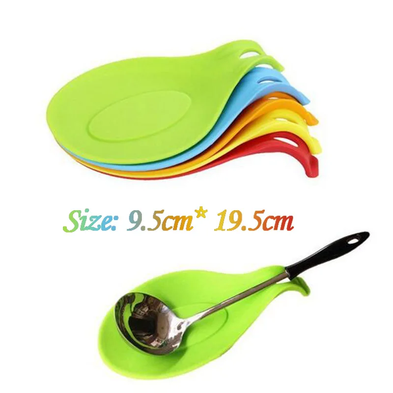 Пищевой силикон термостойкая подставка для ложек столовая принадлежность