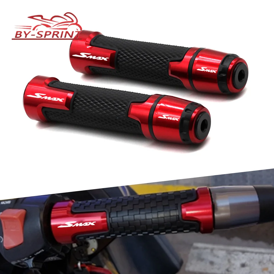 

2019 NEW S-MAX 7/8'' 22MM CNC Motorcycle handle grips racing handlebar grip For YAMAHA SMAX155 SMAX 155 2015 2016 2017