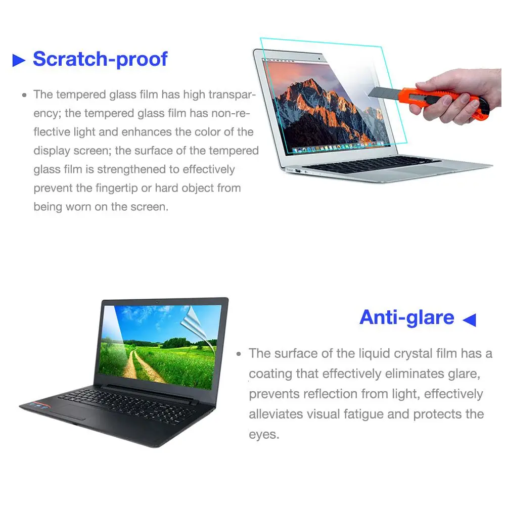 14 6/15 6 дюймовый экран ноутбука универсальная Антибликовая HD/синяя закаленная