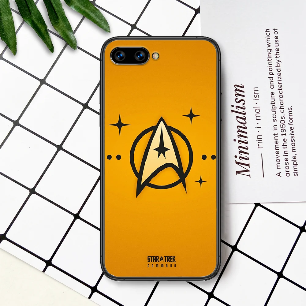 

Star Trek Movie Phone Case For Huawei Honor 6A 7A 7C 8 8A 8X 9 9X 10 10i 20 Lite Pro Play black Funda Luxury Coque Tpu Cell 3D