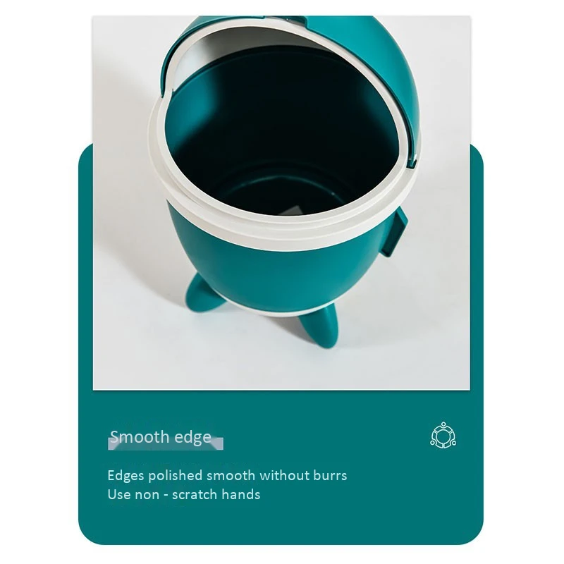 

Creative Simple New Rocket Trash Can Household Living Room Kitchen Bathroom Desktop Trash Can Plastic Storage Bin