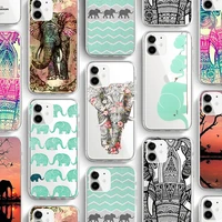 ciciber phone case for iphone 11 case for iphone 11 pro xr 7 x xs max 8 6 6s plus 5 5s se 2020 silicone elephant cute cover capa
