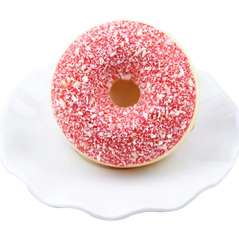 Новинка пончики сжимаемые игрушки для снятия стресса красочный пончик медленно