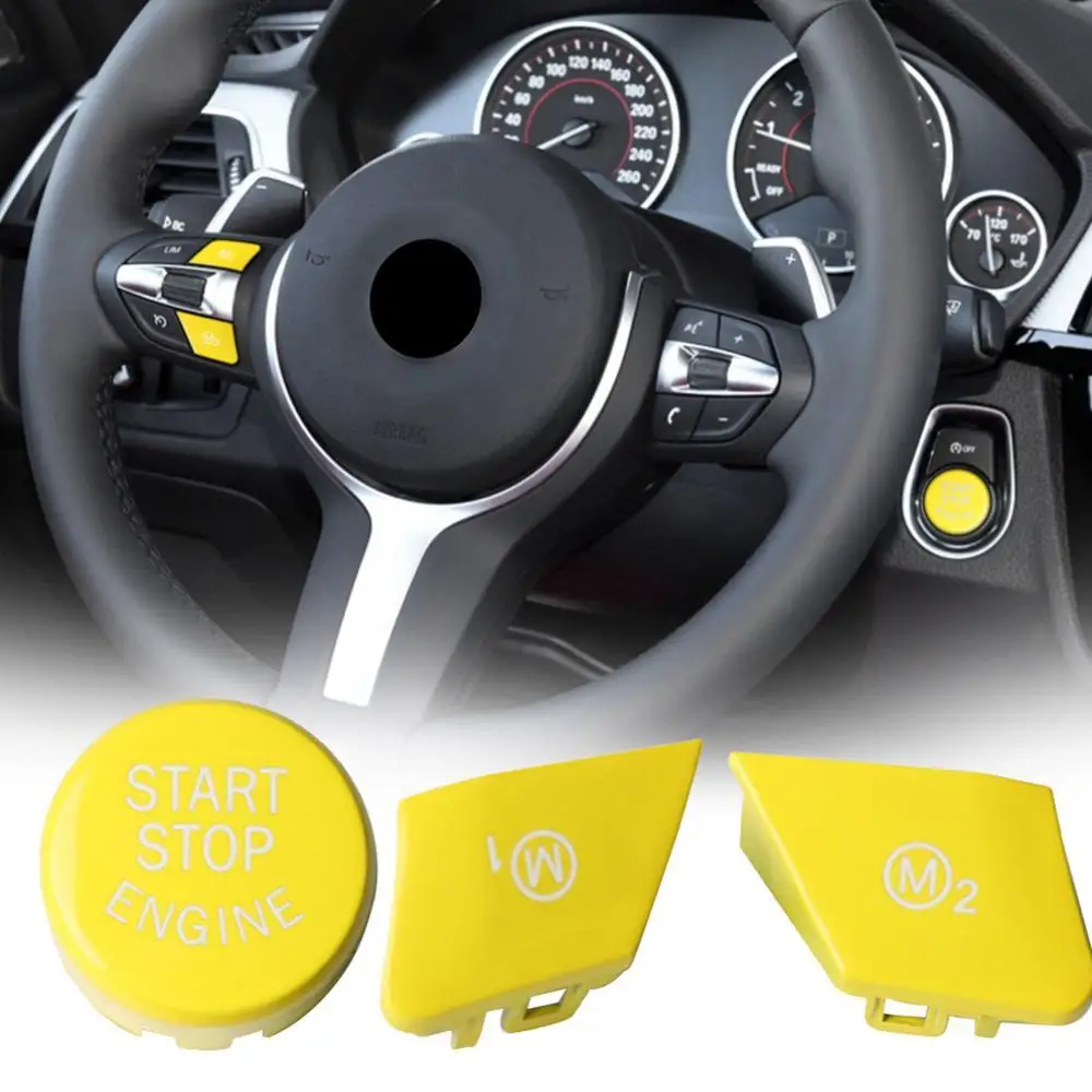 

M1 M2 Button Start Stop Switch Fit for BMW 1 Series F20 F21 M Sport 2012-2019 Car Accessories