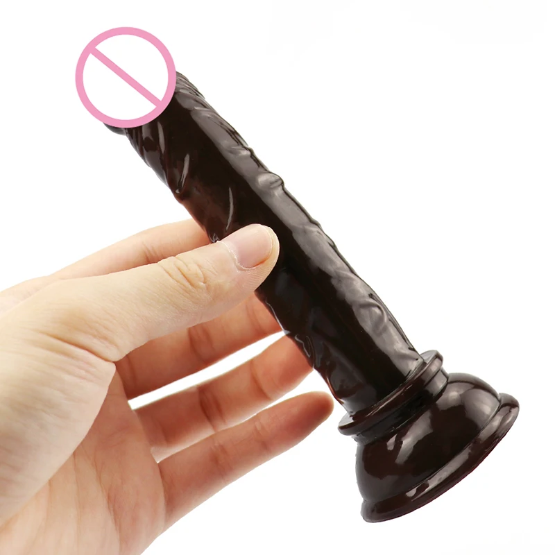 Kleine Erotische Weichen Dildo Realistische Kugel Anal Kristall Dildo Strap auf Großen Penis Saugnapf Spielzeug für Erwachsene Sex Spielzeug für Frau