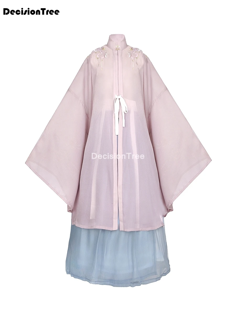 

2021 chinese traditional women men couples hanfu gowns retro ming suit japanese cosplay ancient oriental performance costume