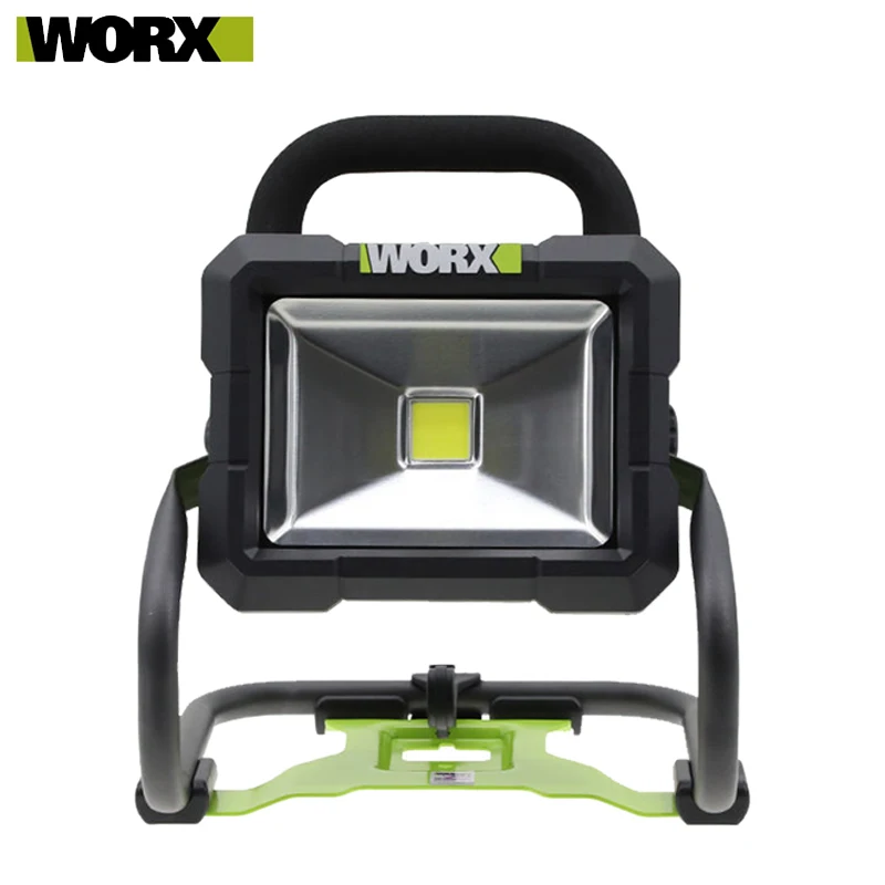 

WORX WU026 Lighting LED 1500lm 180w 360 degree rotate Portable Outdoor Camping Light Universal Worx 20v green battery platform