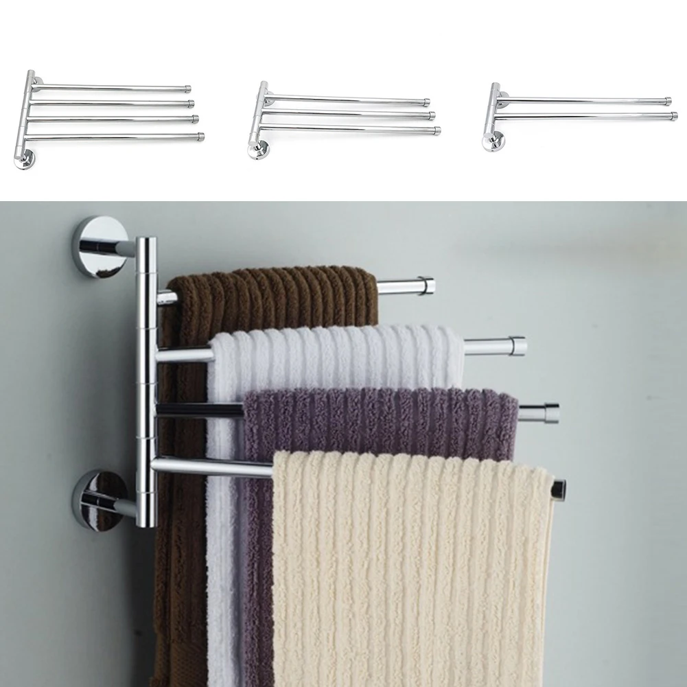 Полотенца стеллаж для выставки товаров 4/3/2 руки висит Ванная комната стойки