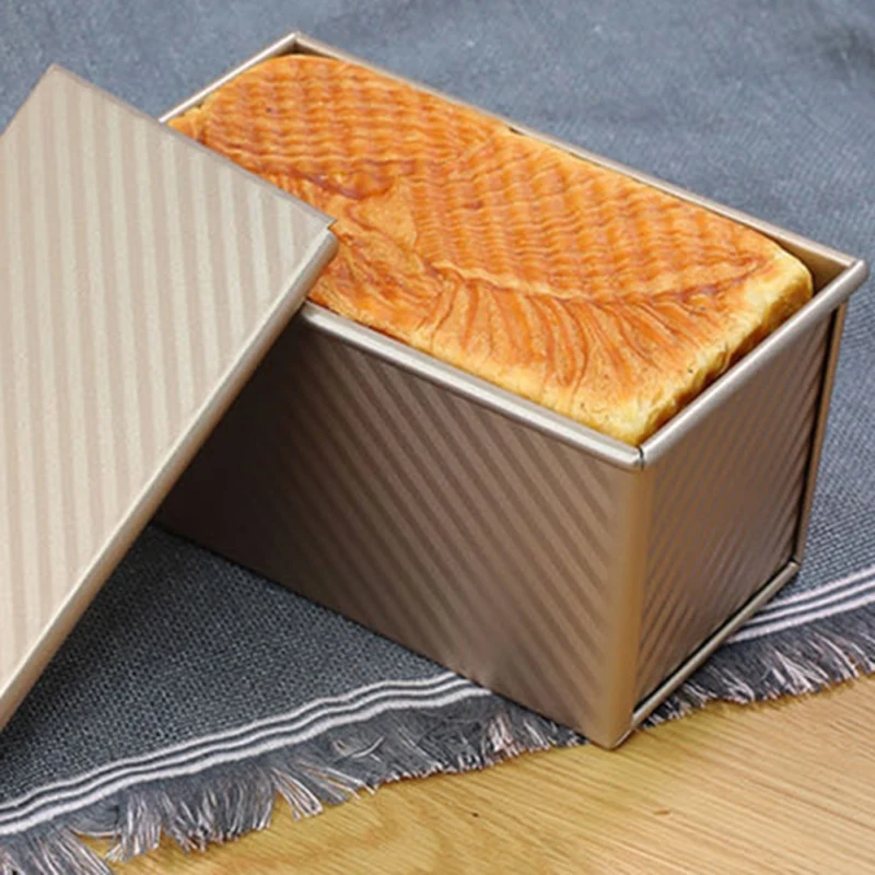 Бытовой гофрированный антипригарный тостер из золотистой углеродистой стали