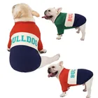Одежда для французского бульдога, зимняя одежда для мопса, Прямая поставка, футболка с капюшоном, пудель, Бишон, шнауцер, костюм для собаки, одежда для собак