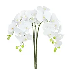 1 шт., шелковая белая бабочка, Орхидея на ощупь