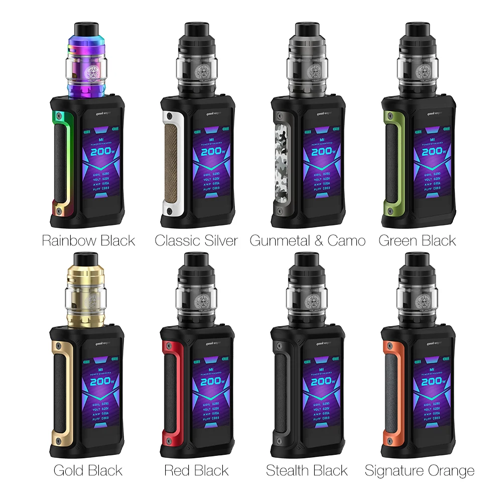 Набор для вейпа Geekvape Aegis X 200 Вт электронная сигарета с баком Z Subohm 5 мл боксмодом 2 0 |