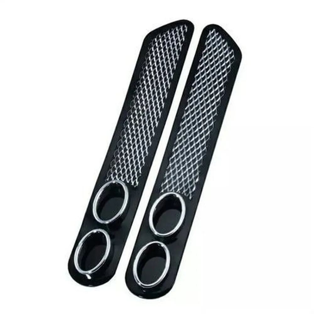 

Personality Simulation Double Exhaust Pipe Decoration Car Tail Fake Tuyere Car Modification Anti-collision Products