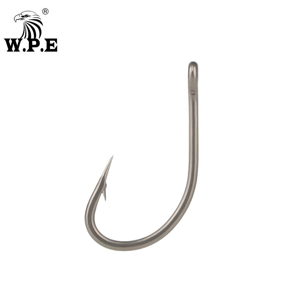 

W.P.E BKK Fishing Hook 30pcs/lot 1#-8# High Carbon Steel Fishhook Wide Crank Hook Barbed Carp Fishing Hook Tackle Pesca