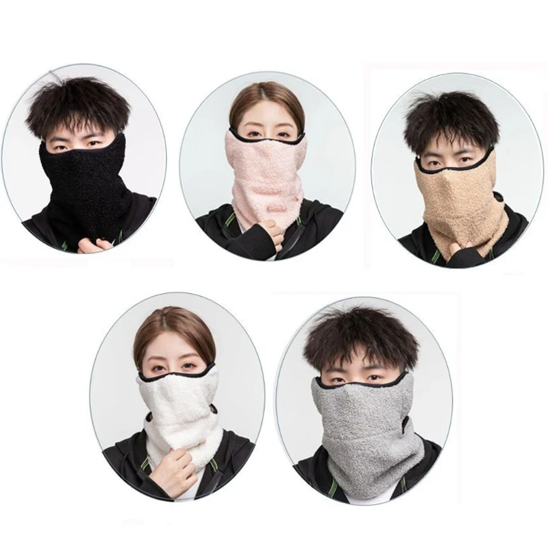 

Зимний теплый ветрозащитный нагрудник для занятий спортом на открытом воздухе толстый шарф защита для шеи и ушей Многофункциональный воро...