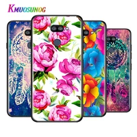 colorful mandala flower for lg k22 k71 k61 k51s k41s k30 k20 2019 q60 v60 v50s v50 v40 v35 v30 g8 g8s g8x thinq phone case