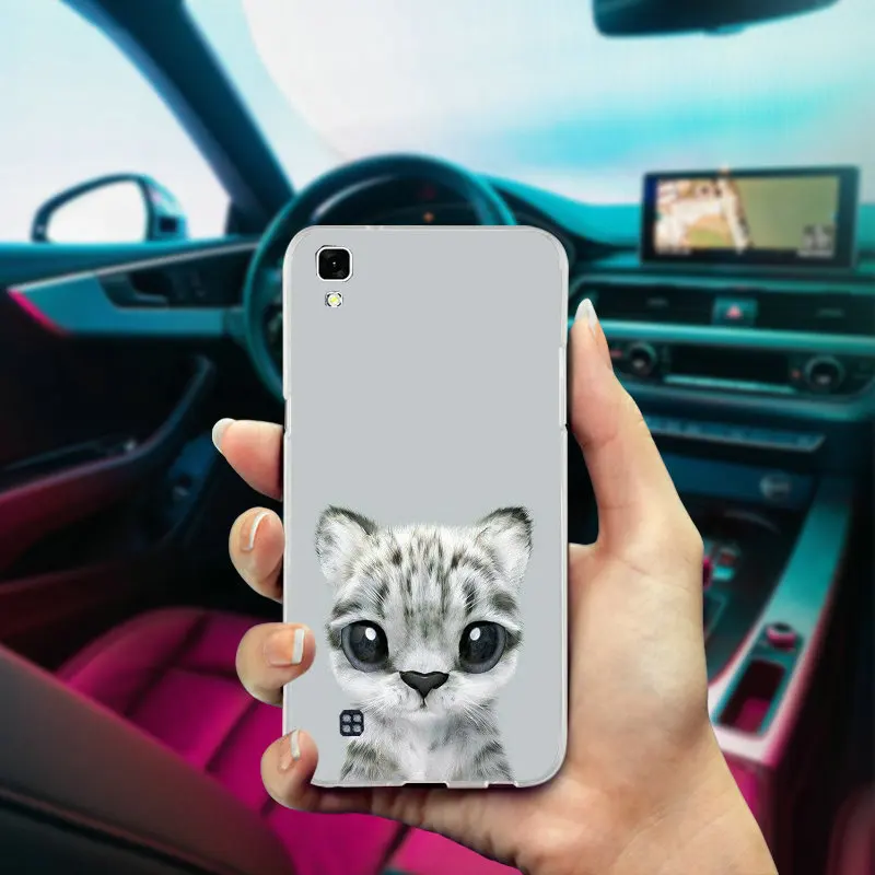 Мягкие силиконовые чехлы для телефонов Kawaii аниме Кот глазки LG Spirit V10 V20 V30 G2 G3 Mini G4 G5