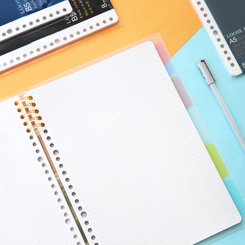 Японский утолщенный Расширенный блокнот Kokuyo с широкими листами сменный