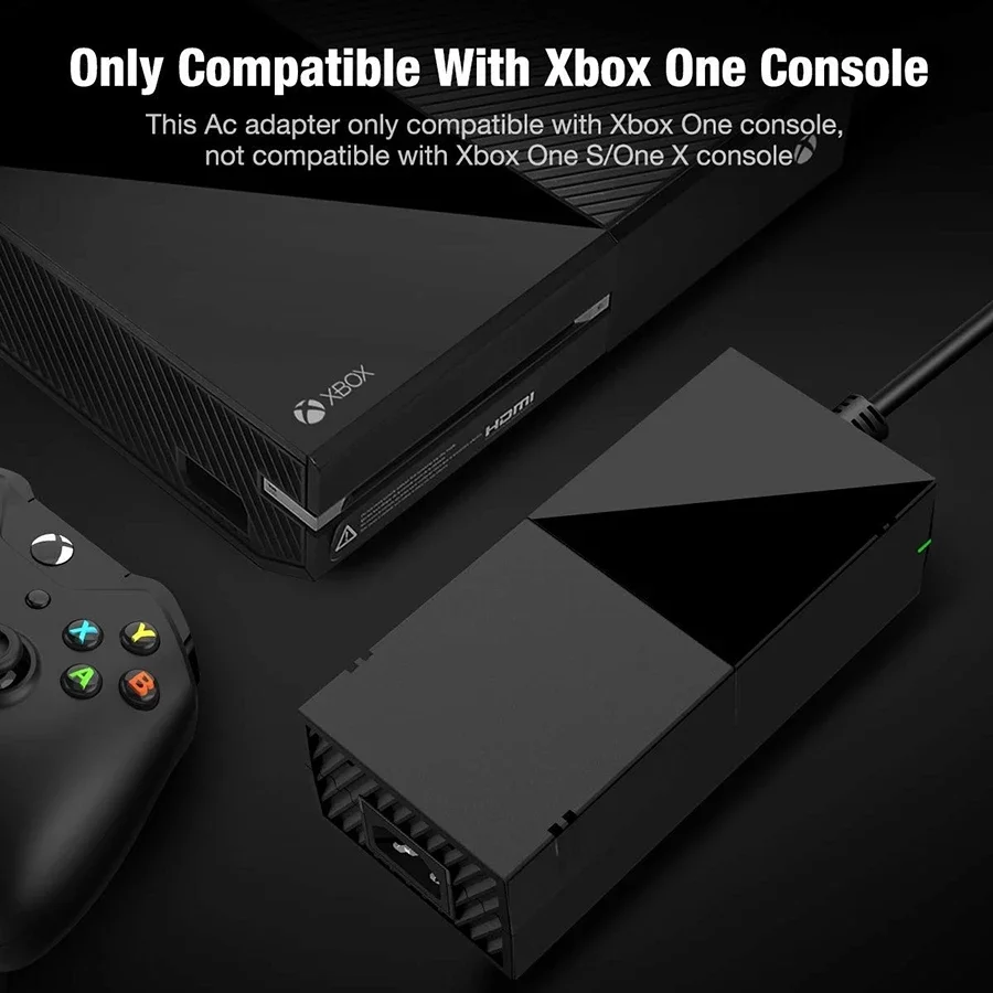 Cargador de fuente de alimentaci&oacute;n de uso duradero profesional, adaptador de CA, Cable de fuente de alimentaci&oacute;n para Xbox One, novedad de 2021, venta al por mayor-3