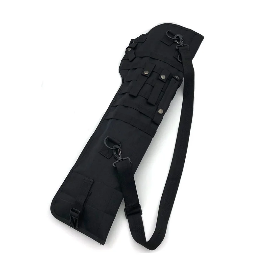 

Outdoor Hunting Molle Tactical Pistol Grip Short Barrel Shotgun Scabbard Holster Bag Sling Shoulder Shotgun Rifle Padded Case