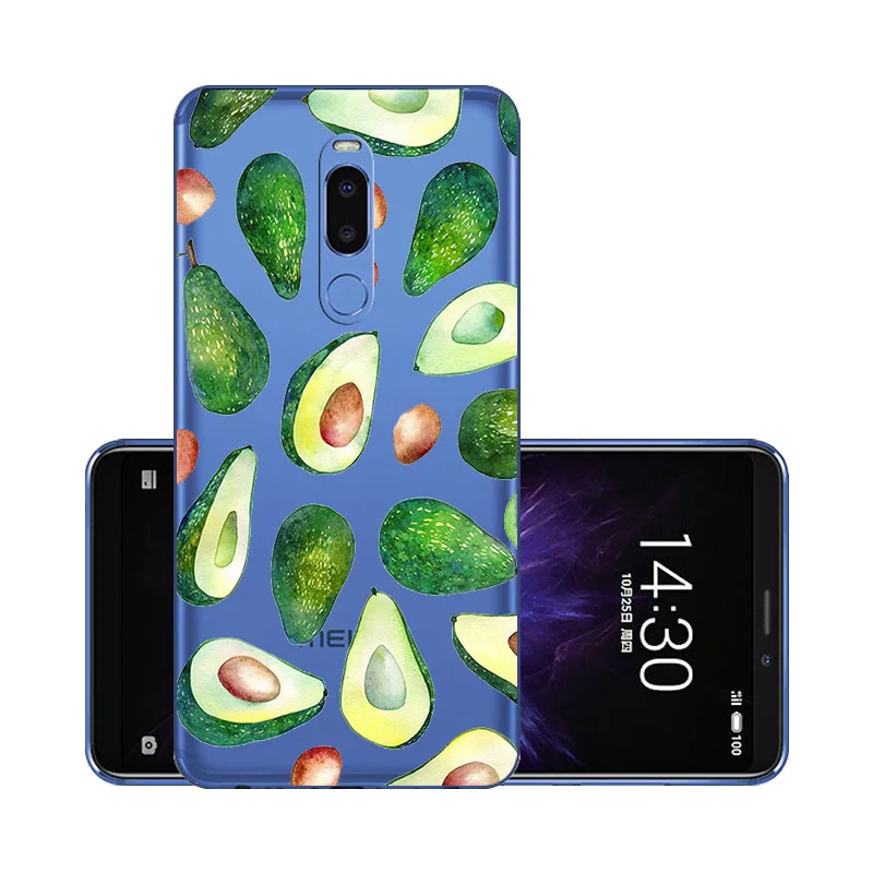 Для Meizu Note 8 чехол Note8 крышки Чехлы из мягкого ТПУ для M8 Примечание M8Note M с цветочным