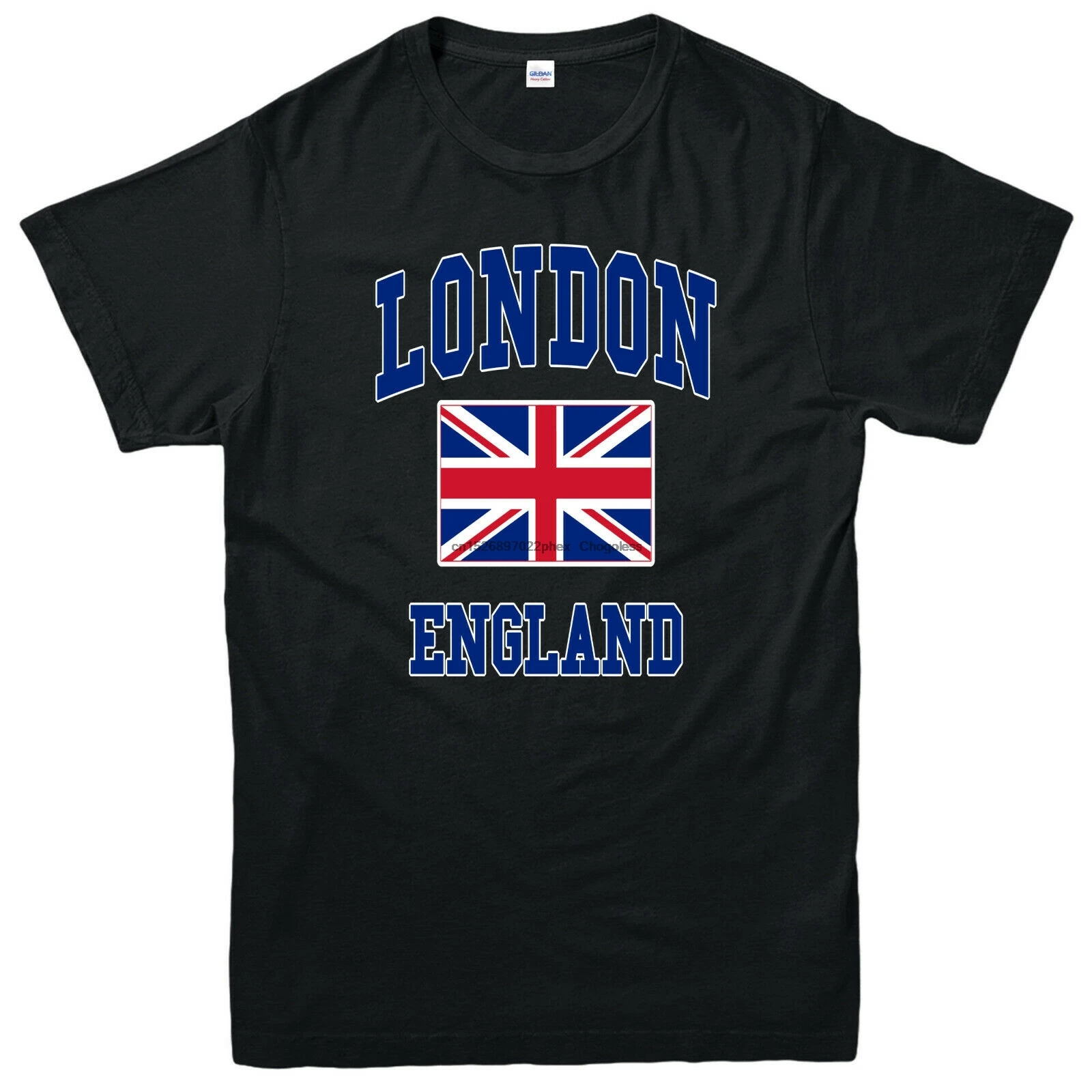 Английская футболка с изображением лондонского флага принтом Britian Union Jack унисекс