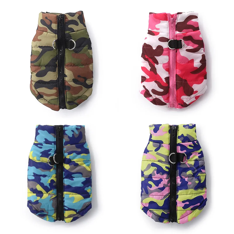 Теплая одежда для домашних питомцев маленьких собак пальто куртка щенков костюм