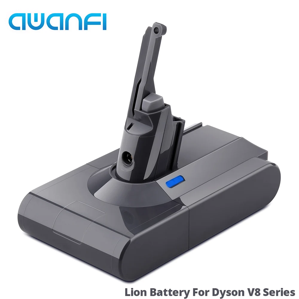 Аккумуляторная батарея V8 AWANFI 21 6 в 4000 мАч для пылесоса Dyson пушистый + абсолютно