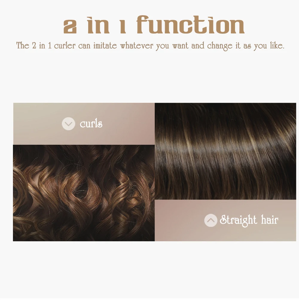 Профессиональный электрический выпрямитель и щипцы для завивки волос утюжок