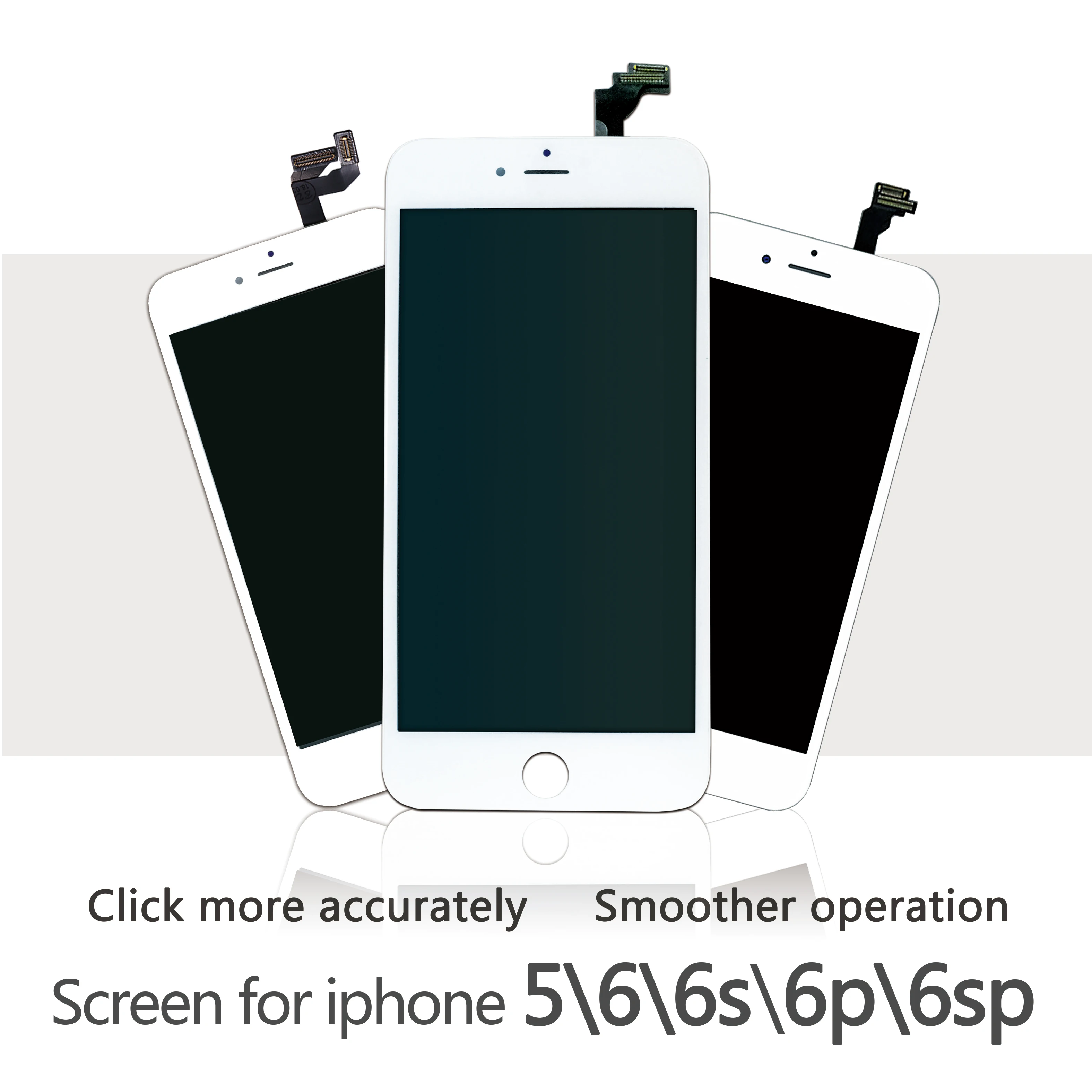 Белый и черный AAAAA новый бренд для iPhone 6 6s 6plus p ЖК дисплей с сенсорным экраном