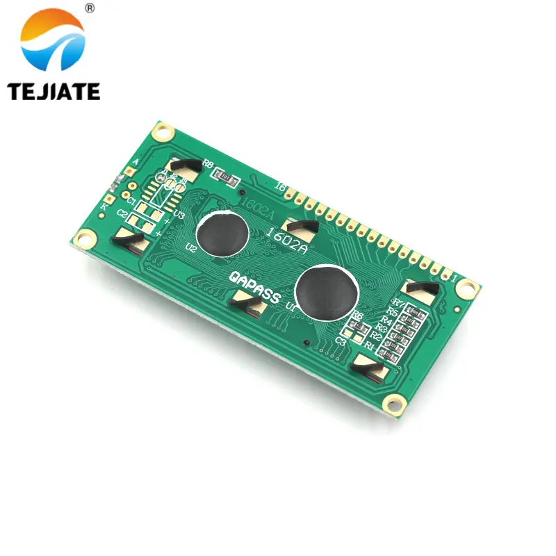LCD1602 1602 module 5V lcd blue screen Character LCD Display Module Blue Blacklight New white code | Электронные компоненты и
