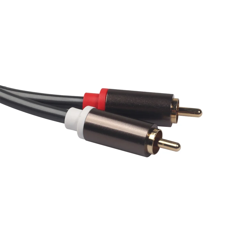 Двойной RCA коаксиальный аудио кабель до 2 XLR штекер адаптер Профессиональный
