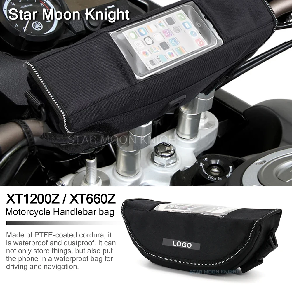 

Водонепроницаемая сумка для хранения XT1200Z, сумка на руль, дорожная сумка для инструментов для YAMAHA XT 1200 660 Z Super Tenere XT660Z Tenere 700 XT250 TW200